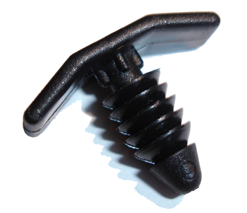 Rubber The Right Way - Multi-Purpose Clip - Fits 1/8" - 1/4" Hole