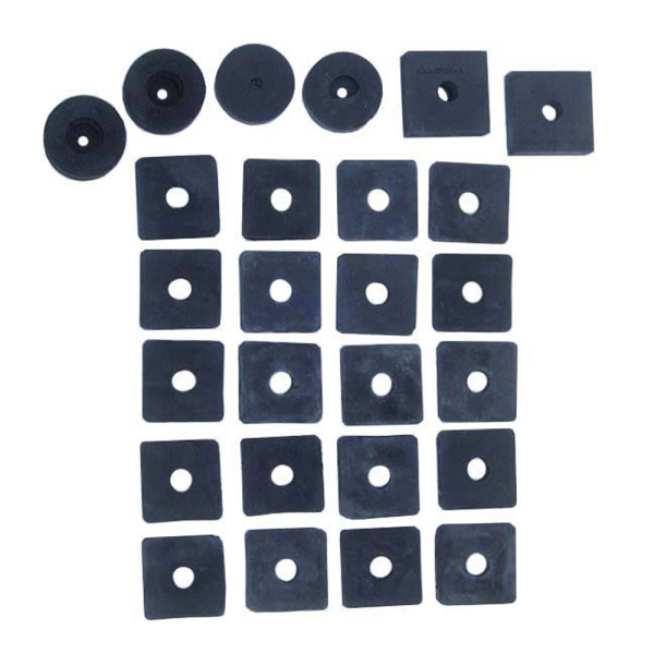 Dennis Carpenter - Body to Frame Mounting Pad Kit - 26 Piece