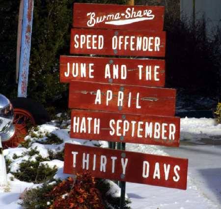 Burma - Shave