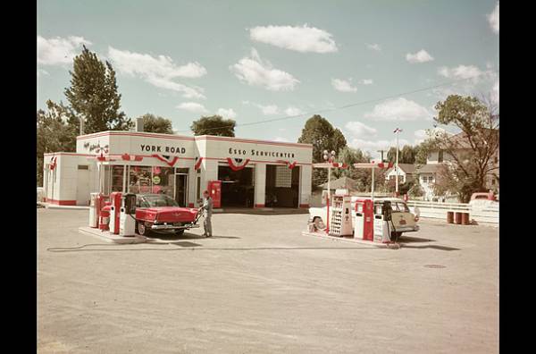 Esso Station  1955