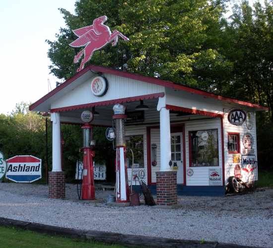 Esso Station Lake Co -OH by Mark Comstock & Larry Baker