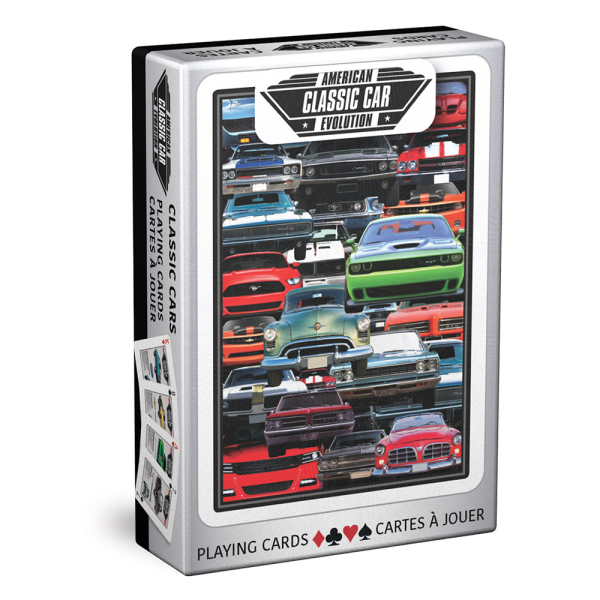 PC-001P - Classic Car Playing Cards