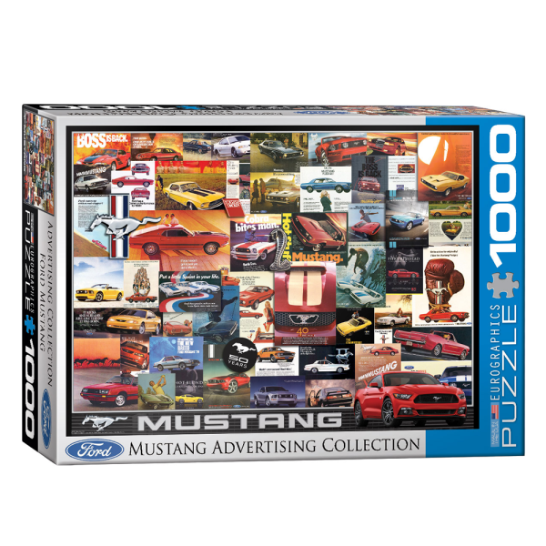 PZ-002P - Mustang Advertisement Jigsaw Puzzle