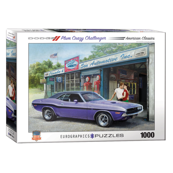 PZ-021P - 1970 Dodge Challenger Jigsaw Puzzle