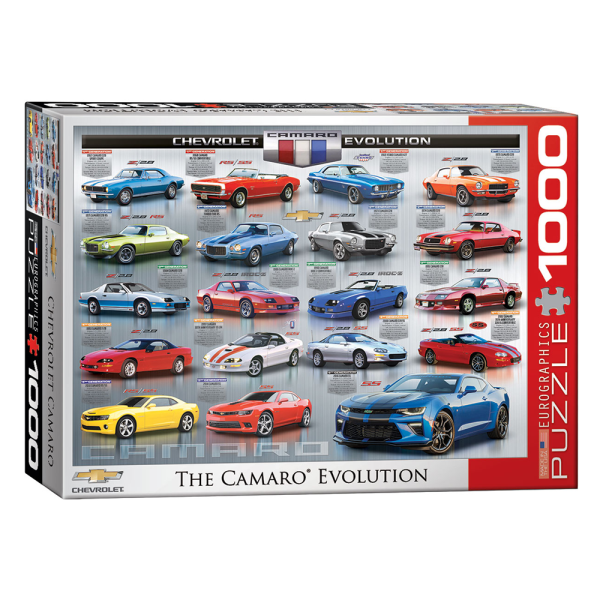 PZ-026P - Chevy Camaro Evolution Jigsaw Puzzle