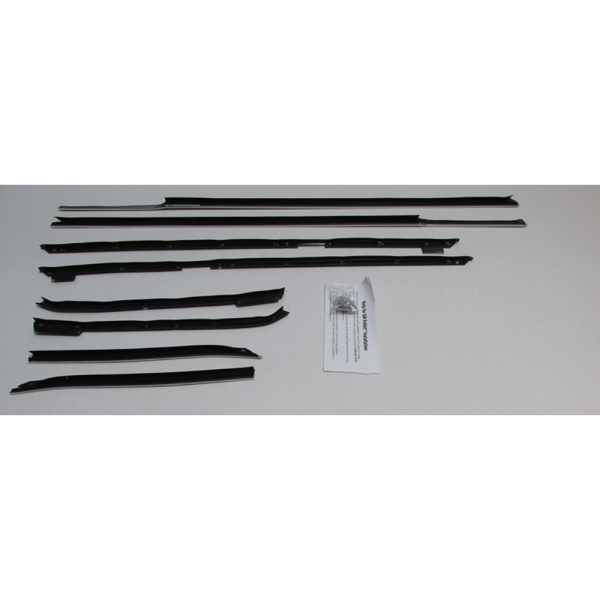 10-085E - 1967 Chevy Caprice Window Beltline Weatherstrip Kit