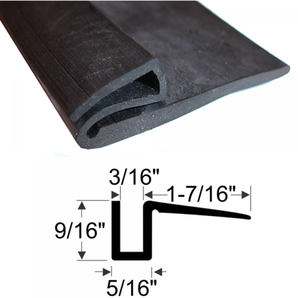 Rubber Glass Window Setting Tape