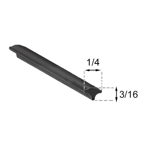 10-461X - Windshield Rear Window Locking Strip