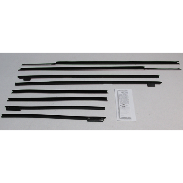 10-088E - 1965-66 Pontiac Bonneville Window Beltline Weatherstrip Kit