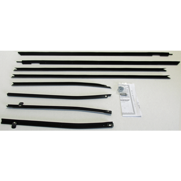 10-090E - 1969-70 Pontiac Bonneville Window Beltline Weatherstrip Kit