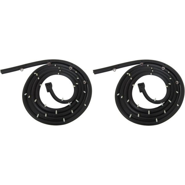 1956 Buick & Cadillac Door Seal Kit - Front, number 12-114D from RubberTheRightWay.com