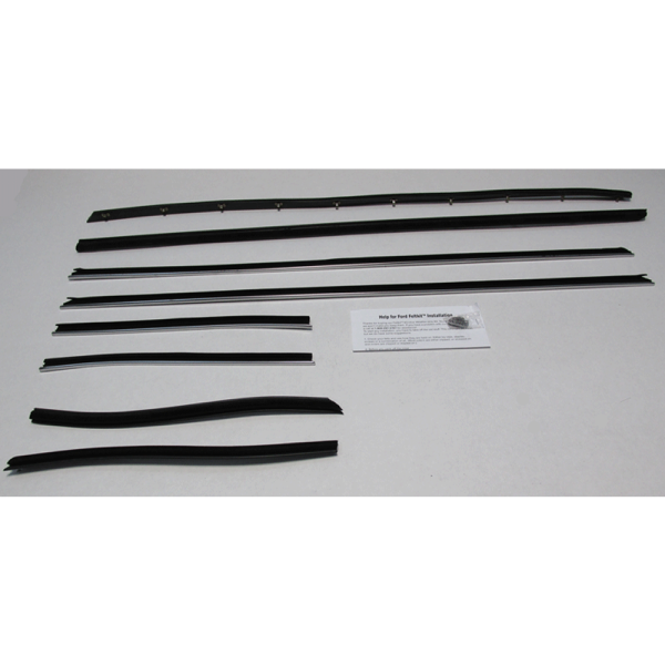 10-095E - 1968-69 Ford Torino Window Beltline Weatherstrip Kit