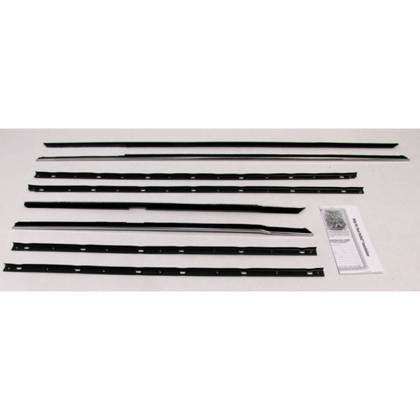 10-097E - 1965-66 Ford Galaxie Window Beltline Weatherstrip Kit