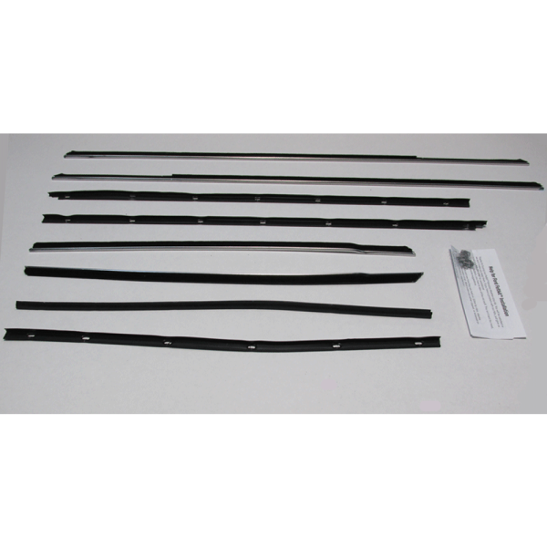 10-100E - 1967-68 Ford Galaxie Beltline Weatherstrip Kit