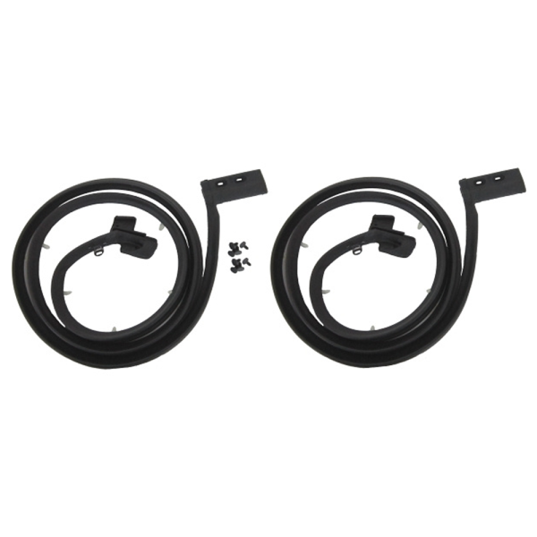 12-129D - 1962-64 Buick Cadillac Oldsmobile Rear Door Seal Weatherstrip Kit