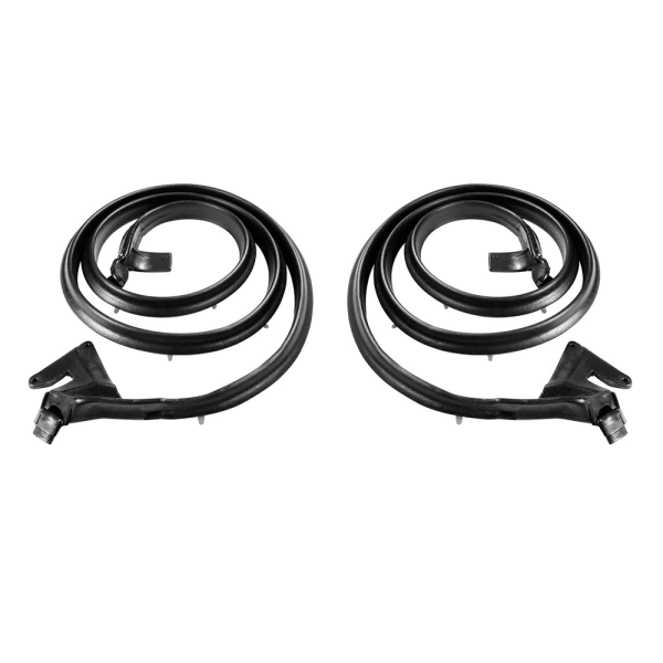 12-132D - 1965-68 Buick Cadillac Chevy Oldsmobile Pontiac Front Door Seal Weatherstrip Kit