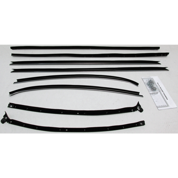 10-122E - 1970-72 Oldsmobile Cutlass Window Beltline Weatherstrip Kit