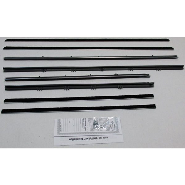 10-130E - 1963 Ford Galaxie Window Beltline Weatherstrip Kit