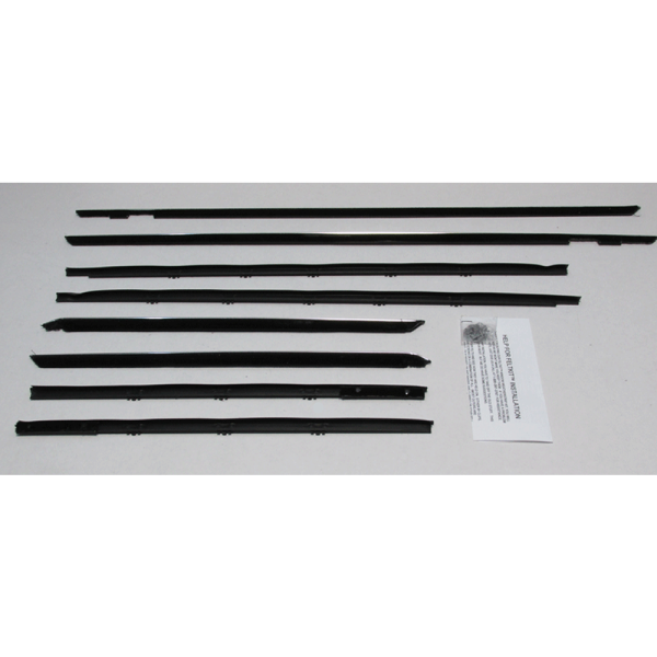 10-131E - 1963 Ford Galaxie 500XL Window Beltline Weatherstrip Kit