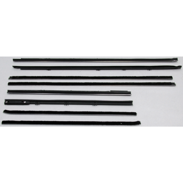 10-132E - 1963 Ford Galaxie 500 Sunliner Convertible Beltline Weatherstrip Kit