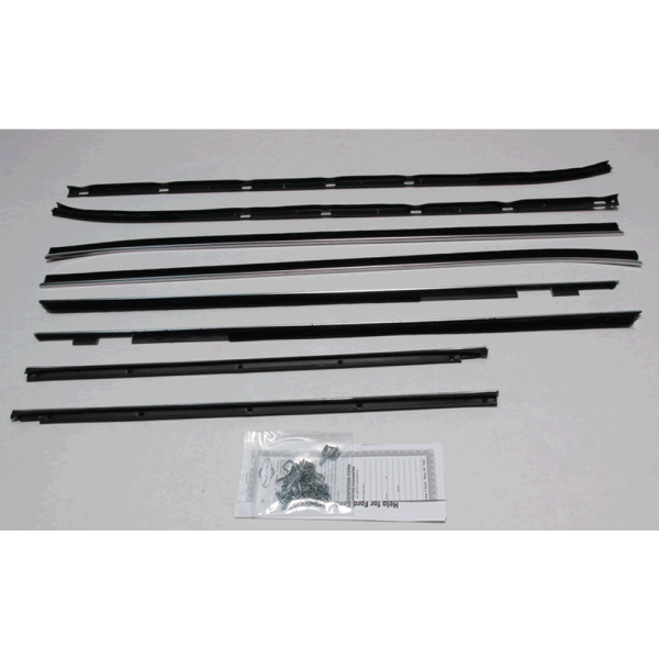 10-133E - 1964 Galaxie Window Beltline Weatherstip Kit