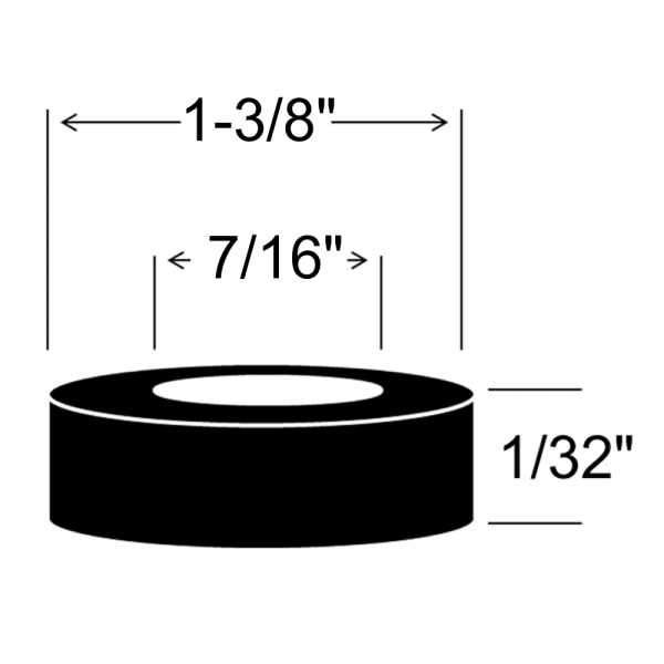 39-006N-132 - Rubber Washers