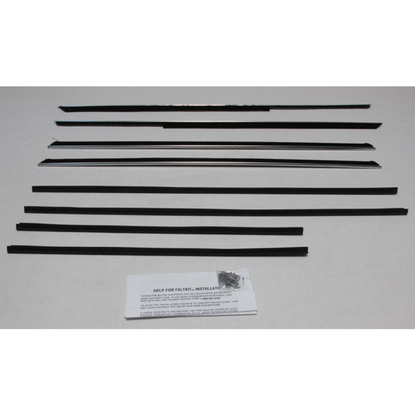 10-137E - 1963-64 Chevy Impala Window Beltline Weatherstrip Kit