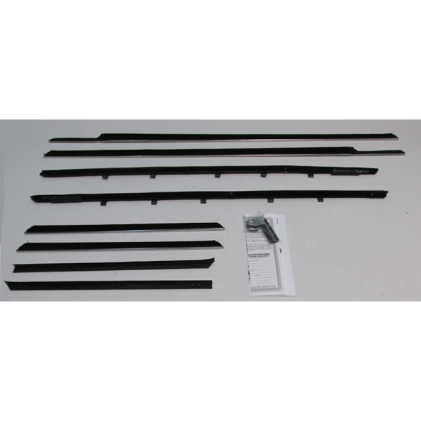 10-143E - 1961 Buick LeSabre Convertible Window Beltline Weatherstrip Kit