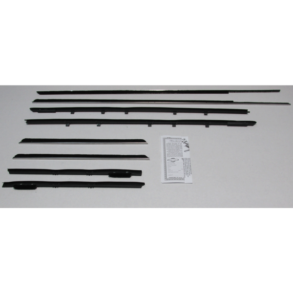 10-144E - 1963-64 Buick LeSabre Convertible Window Beltline Weatherstrip Kit