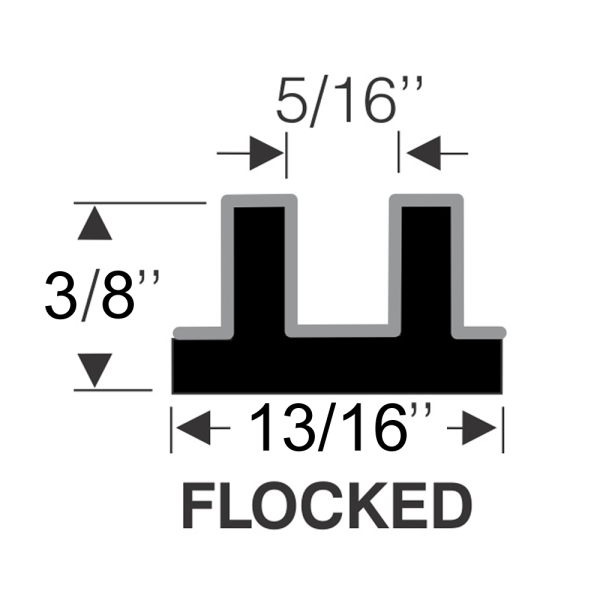 10-473X - Universal Window Glass Run Channel