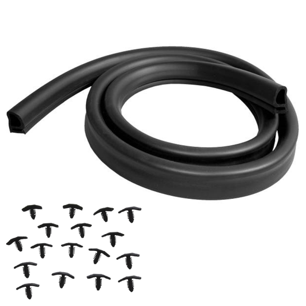 Steele Rubber - Hood To Cowl Seal - Includes Clips