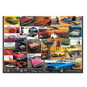 PZ-001P - Dodge Advertising Jigsaw Puzzle