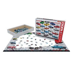 PZ-009P - American Muscle Car Jigsaw Puzzle