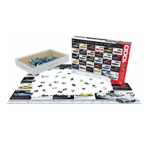 PZ-010P - Corvette Evolution Jigsaw Puzzle