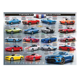 PZ-026P - Chevy Camaro Evolution Jigsaw Puzzle