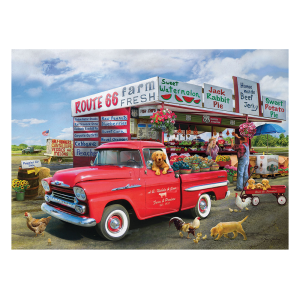 PZ-027P - 1958 Chevy Apache Truck Jigsaw Puzzle