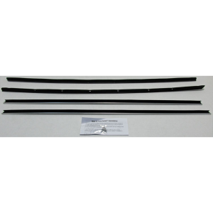 Beltline Weatherstrip - 4 Piece Complete Door Kit