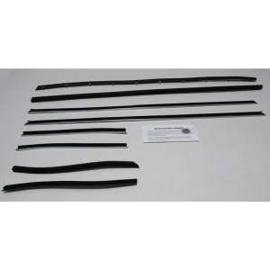 Beltline / Anti-Rattler Weatherstrip - 8 Piece Complete Kit