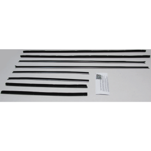 Beltline / Anti-Rattler Weatherstrip - 8 Piece Complete Kit