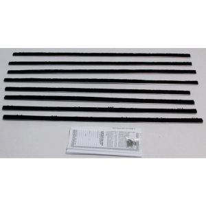 Beltline / Anti-Rattler Weatherstrip - 8 Piece Complete Kit