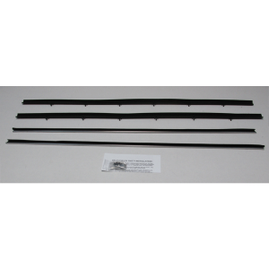 Beltline / Anti-Rattler Weatherstrip - 4 Piece Complete Kit