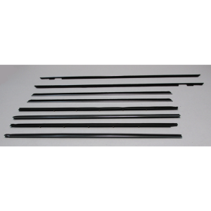 Beltline / Anti-Rattler Weatherstrip - 8 Piece Complete Kit