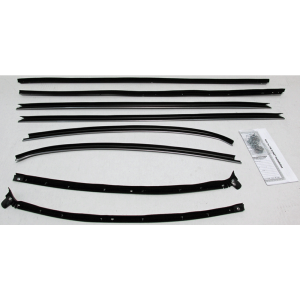 Beltline Weatherstrip - 8 Piece Complete Kit