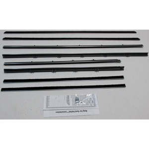 Beltline / Anti-Rattler Weatherstrip - 8 Piece Complete Kit