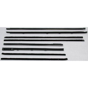 Beltline / Anti-Rattler Weatherstrip - 8 Piece Complete Kit