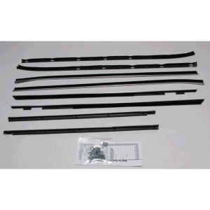 Beltline / Anti-Rattler Weatherstrip - 8 Piece Complete Kit