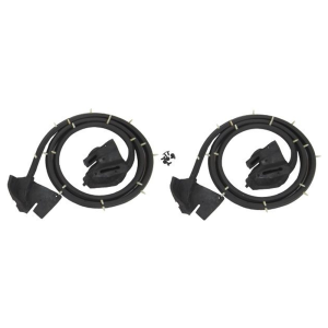 12-141D - 1969-70 Buick Cadillac Chevy Oldsmobile Pontiac Front Door Seal Weatherstrip Kit