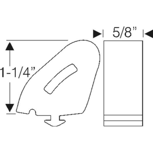 04-148B - 1970-81 Chevy Camaro Hood To Fender Bumper