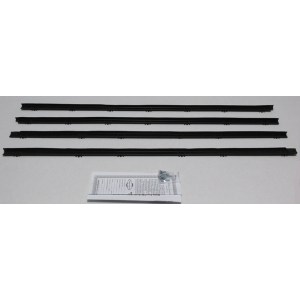 Beltline Weatherstrip - 4 Piece Complete Kit