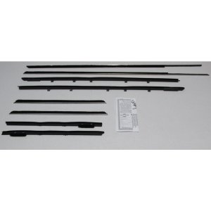 Beltline Weatherstrip - 8 Piece Complete Kit